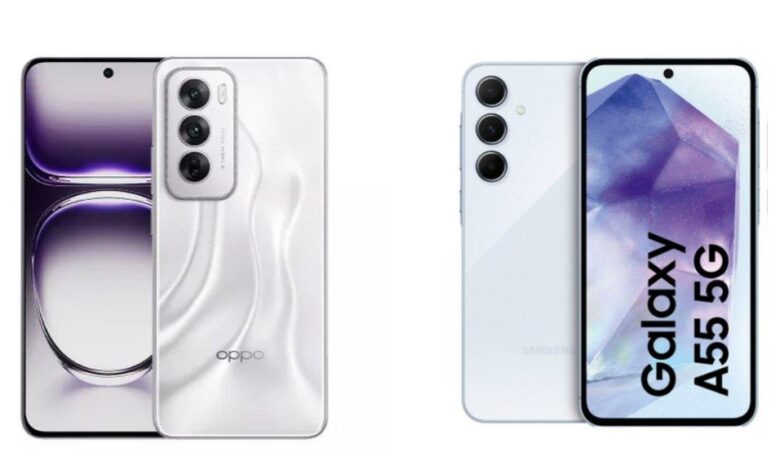 Perbandingan Samsung Galaxy A55 5G dan Oppo Reno12 5G, Mana yang Lebih Unggul?